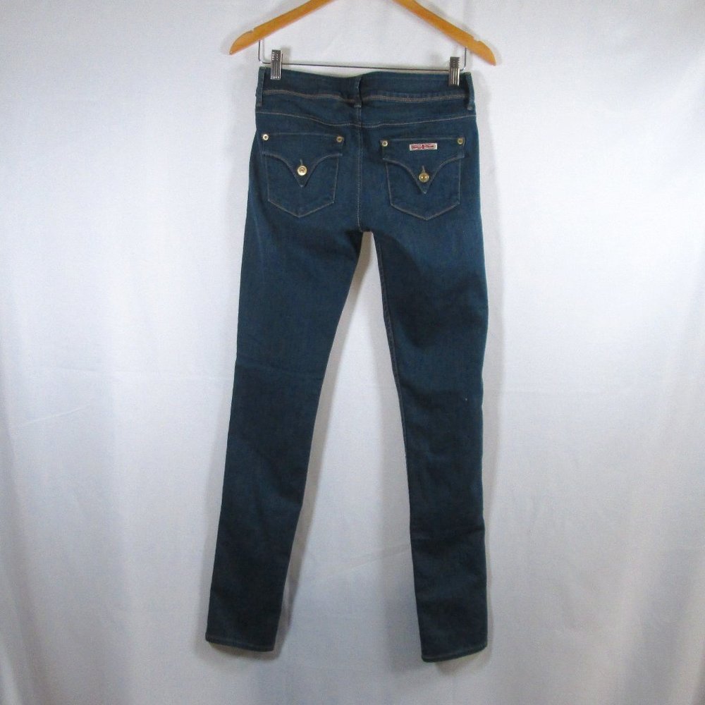 HUDSON Womens Collin Midrise Skinny Blue Jeans Size 27 RN# 107906 CA# 00… - Picture 2 of 11